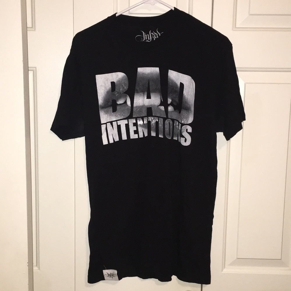 Black graphic tee